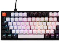 Klaviatura Keychron C1 Wired 87 Key Gateron Switch RGB Red C1B1