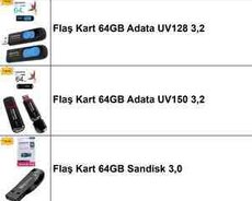 Flaş kartlar (64GB)