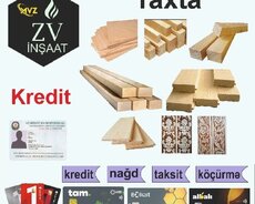 Reykalar, taxtalar, qalınlığı Qalınlığı 28 mm, uzunluğu - 3,5 m, Ödənişli çatdırılma, Kredit var