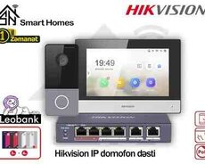 Hikvision IP domofon dəsti