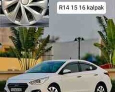 Hyundai disk qapağı R14 R15 R16