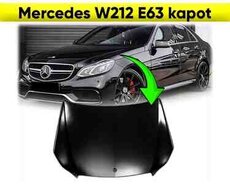 Mercedes W212 E63 kapotu