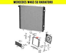 Mercedes W463 su radiatoru