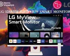 LG MyView Smart Monitor 32SR50F, 32 Inch, Full HD 1080P IPS Panel, Built in Speakers, Wifi  Bluetoo