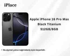 Apple iPhone 16 Pro Max Black Titanium 512GB8GB