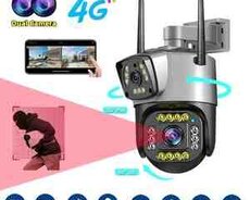 WiFi ptz 2 kamera 360 6mp + 64GB