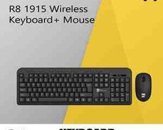 Klaviatura R8 1915 Wireless Keyboard + Mouse