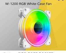 RGB Case Kuler Loving Cool W-1200 White 6 pin