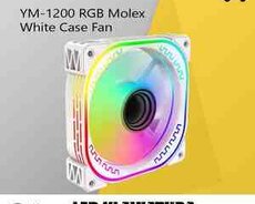 RGB Case Kuler Loving Cool YM-1200 Molex White