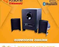 Kisonli TM-6000U 2.1 bluetooth subwoofer dinamik