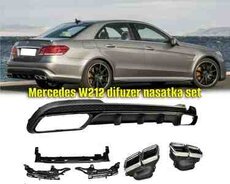 Mercedes W212 E63 diffuzoru