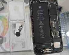 Apple iPhone 7 Jet Black 32GB plata