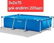 Hovuz İntex 3x2x75