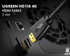 UGREEN HD118 HDMI 4K Cable Male to Male Black 2m 40410