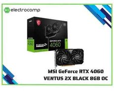 Video kart MSI GeForce RTX 4060 VENTUS 2X BLACK 8GB OC