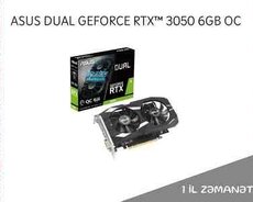 Video kart ASUS DUAL GeForce RTX 3050 OC 6GB GDDR6