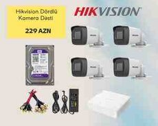 Hikvision kamera dəsti