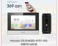 Hikvision DS-KH6320-WTE1 + DS-KV8113-IMEI1(B) domofon dəsti