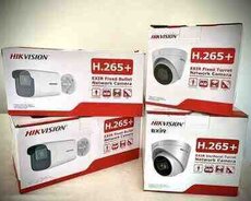 Kameralar Hikvision-DS-2CD1321G0E-I, 4mm 2mp IR 30m Turret IP kamera