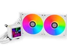 Lian-Li Galahad II LCD CPU Liquid Cooler - White