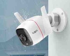 TP-Link Tapo C310 3MP 2K Outdoor Wi-Fi Security Network Camera Gecə Görüntülü