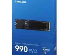 Samsung - 990 EVO SSD 2TB Internal SSD PCIe Gen 4x4 | Gen 5x2 M.2 2280, Speeds Up to 5,000MBs