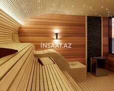 Sauna tikilməsi