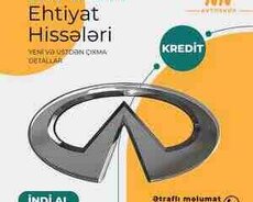 Infiniti ehtiyat hissələri