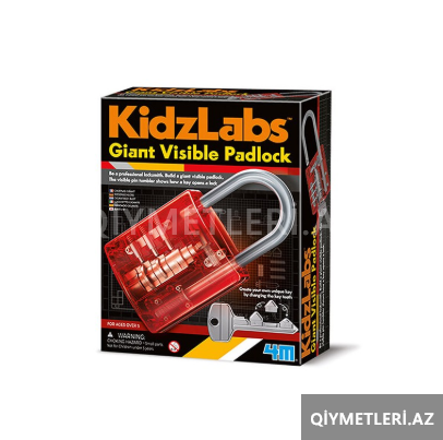 Qıfıl hazırlama dəsti – uşaqlar üçün kilid mexanizmini öyrəd Qıfıl hazırlama dəsti – uşaqlar üçün kilid mexanizmini öyrəd