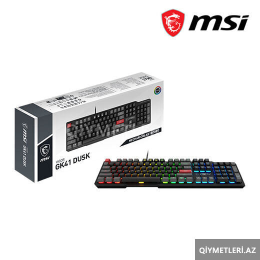 Gaming keyboard "MSI vıgor GK41" Gaming keyboard "MSI vıgor GK41"